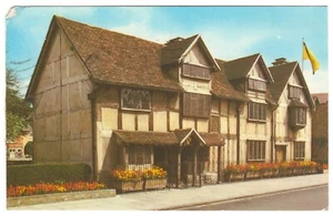 Stratford upon Avon England Shakespeare Geburtsort Postkarte - Bild 1 von 2