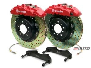 Brembo Front GT BBK Brake 8Pot Red 380x34 Drill Disc CL55 03-06 S55 03-05 AMG - Picture 1 of 1