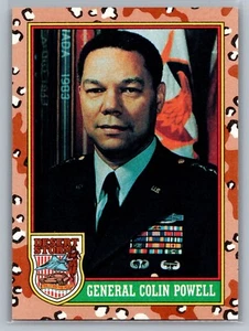 1991 Desert Storm Topps General Colin Powell #2 (RC) - NM-MT *TEXCARDS* - Picture 1 of 2