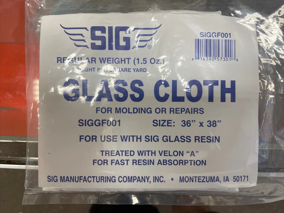 SIG SIGGF001 Regular Weight Glass Cloth • - Image 1 of 1