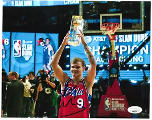 Philadelphia 76ers MAC MCCLUNG foto firmata 8x10 JSA - Foto 1 di 1