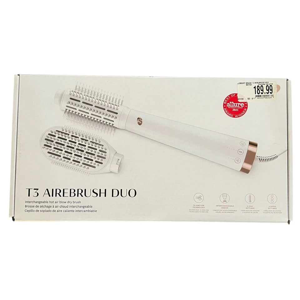 T3 Airebrush Duo Hair Dryer 76650 Blow Dry Brush HANDLE ONLY