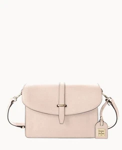 Dooney & Bourke Umhängetasche Saffiano Leder Klappe - Rouge - NEU - A606892 - Bild 1 von 4