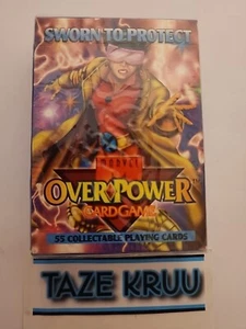 Gioco di Carte MARVEL OVERPOWER - GIURATO DI PROTEGGERE Starter Deck SIGILLATO 55 Carte CCG - Foto 1 di 6
