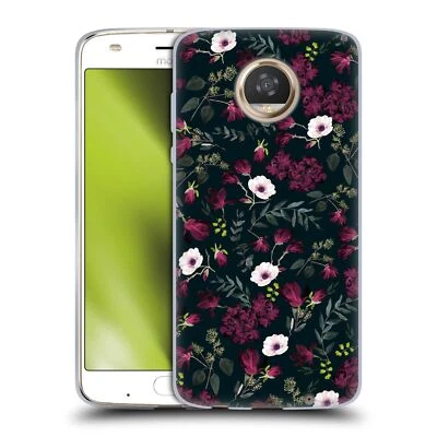 OFFICIAL ANIS ILLUSTRATION FLOWER PATTERN 4 SOFT GEL CASE FOR MOTOROLA PHONES - Image 1 of 4