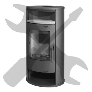 Thermia Kaminofen Olympus Ersatzteile Dichtung Stein Schamotte Scheibe Griff - Bild 1 von 50