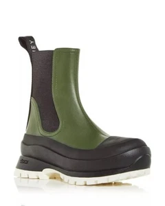 Stella McCartney Women's Trace Chelsea Boots Military Green Size US 6 / EU 36 - Picture 1 of 9