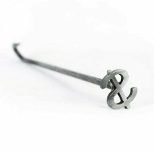 Letrero de dólar marca hierro - $ - 1" barbacoa, artesanías, proyectos de madera The Heritage Forge - Imagen 1 de 4