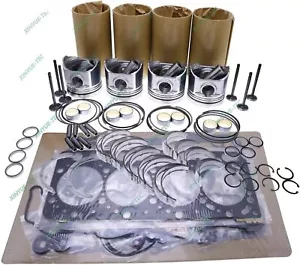 FIT Isuzu 4JG1T Engine Rebuild Kit For Doosan DH55 Excavator - Picture 1 of 1