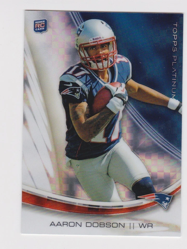 2013 Topps Platinum RC Rookie XFractor Parallel #138 Aaron Dobson Patriots - Image 1 of 1