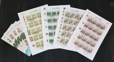 Malaysia School Uniformed 2024 Scout Girl Guide Red Crescent Cross (sheetlet FDC - Image 1 of 4