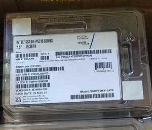 Intel SSD P5316 Series 15.36TB NVME U.2 2.5" 51.85PBW Solid State Drive QLC SSD - Picture 1 of 1
