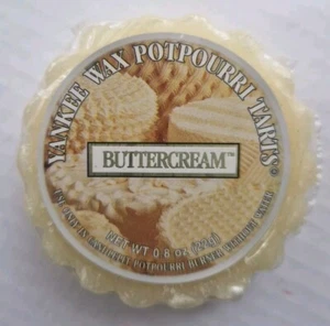 Yankee Candle Buttercream Wax Melt/Tart ×1 (Old Style) - Picture 1 of 1