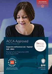 ACCA Derecho Corporativo Y De Negocios Inglés: Práctica Y Revisión K - Imagen 1 de 2