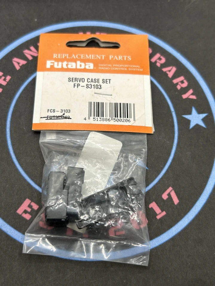 Futaba. FUTM3103. SERVO CASE SET FP - S3103 FCS - 3103 - Image 1 of 1