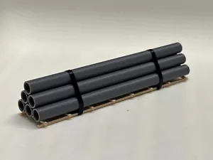 Ladegut H0 1:87 - Rohrtransport / Rohre / 3D-Druck - Bild 1 von 4