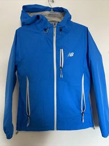 Women's Size M New Balance Hooded Zip-up Windbreaker Jacket - Very Nice! - Picture 1 of 8