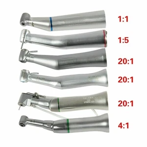 Dental Contra Angle Contrangolo 4:1 20:1 1:1 1:5 manipolo Handpiece Dentista IT - Imagen 1 de 74