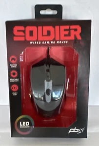 PBX Soldier Wired Gaming Mouse LED Backlight Brand New - Picture 1 of 6