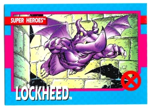 Lockheed Uncanny X-Men #10 Impel 1992 Trading Card Marvel Universe Single - Picture 1 of 2
