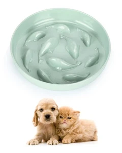 Cat Slow Feeder Napf Fun Cat Puzzle Feedernapf No-Spill Slow Pet Cat Futternapf - Bild 1 von 14