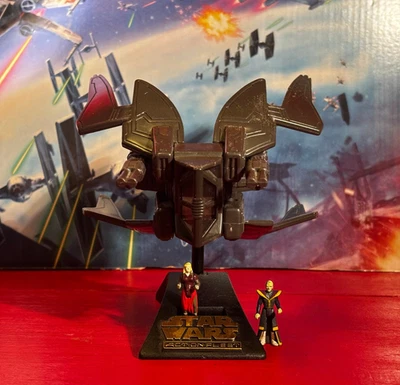 Star Wars Action Fleet Micro Machines Prince Xizor 's Virago Starship Galoob. Foto 1 de 4