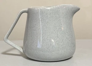 Vtg Bauer Pottery Tracy Irwin Monterey Moderne Speckled Grey MCM PITCHER - Picture 1 of 8