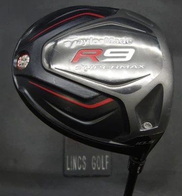 TaylorMade R9 SuperMax 10.5° Driver Extra Stiff (Optional) Graphite Shaft* - Image 1 of 4