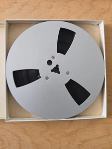 BASF Tonband auf 18cm Metall Alu Spule/Reel Tonbandspule - Bild 1 von 3