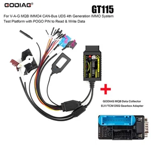 GODIAG GT115 M-QB IMMO4 POGO PIN Test Platform + M-QB Data Collector ELV/TCM DSG - Picture 1 of 15