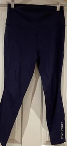 Lorna Jane Leggings Navy Size Medium 10-12-14 - Picture 1 of 5