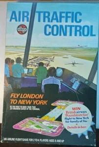 Vintage Airfix Flugsicherung Flugzeug Brettspiel London nach New York - Bild 1 von 20