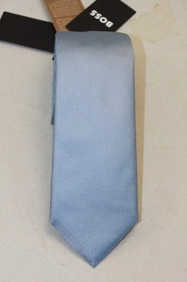 Hugo Boss Lt Pastel Blue Silk Blend Tie - Image 1 of 4