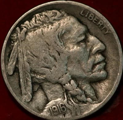 1916 Philadelphia Mint  Buffalo Nickel - Image 1 of 2