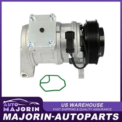 AC A/C Compressor w/Clutch For Chrysler Town & Country 3.8L 1996-2000 - Image 1 of 4