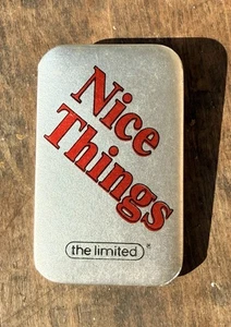 Vtg 1980s the limited Clothing Store Fashion Advertising Pinback Button - Picture 1 of 2