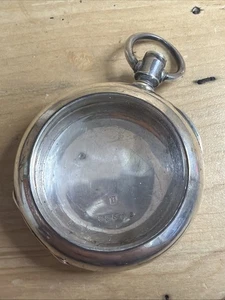 Vintage Dueber Coin Silber Taschenuhr nur Gehäuse 82502 C838 - Bild 1 von 13