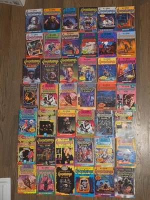 Huge Goosebumps Book Lot And Comics Foto 1 de 4