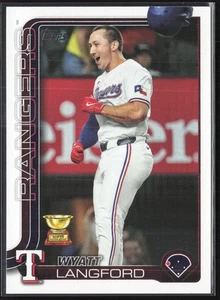 2025 Topps #455 Wyatt Langford - Picture 1 of 2