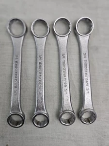 NEW SET OF 4 THORSEN 3/4 5/8 CLOSE BOX END WRENCH 3gb - Foto 1 di 7