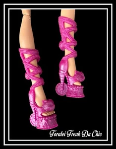 Monster High Toralei Freak Du Chic Boots Shoes - Picture 1 of 3