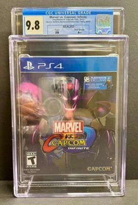 PS4 Marvel vs. Capcom: Infinite 2017, Playstation 4 Graded 9.8 / Seal A++ DV-773 - Image 1 of 3