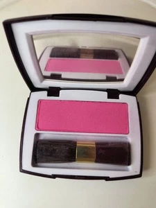 Vintage ELIZABETH ARDEN Powder Perfection For Cheeks Vibrating Pink Rare - Picture 1 of 3