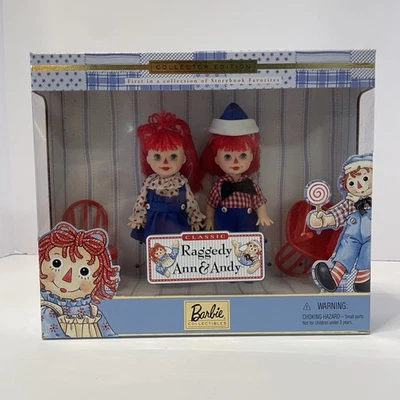 Barbie Collectibles Raggedy Ann & Andy Storybook Favorites #24369 Kelly Tommy - Изображение 1 из 4
