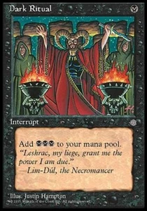 Dark Ritual ~ Ice Age [ Excellent ] [ Magic MTG ] - Bild 1 von 1