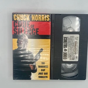 Code of Silence (1985), VHS Movie, Goodtimes Home Video (1993), Chuck Norris - Picture 1 of 2