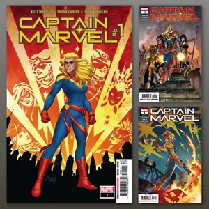 CAPTAIN MARVEL (Vol 11) #1 2 3 SET Cover A KEY 1st RIPLEY RYAN NM MARVEL 2019 - Bild 1 von 5