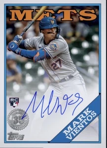 2023 Topps Series 4 1988 RC Auto Rookie Signature MARK VIENTOS Digital - Picture 1 of 1