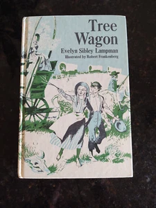 TREE WAGON WEEKLY READER CHILDREN'S BOOK CLUB 1953 EVELYN SIBLEY LAMPMAN - Imagen 1 de 14