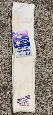  NUEVO STOCK ANTIGUO Vintage Buffalo Bills Calcetines Tubo Calcetines Calcetín 10-13  Foto 1 de 2